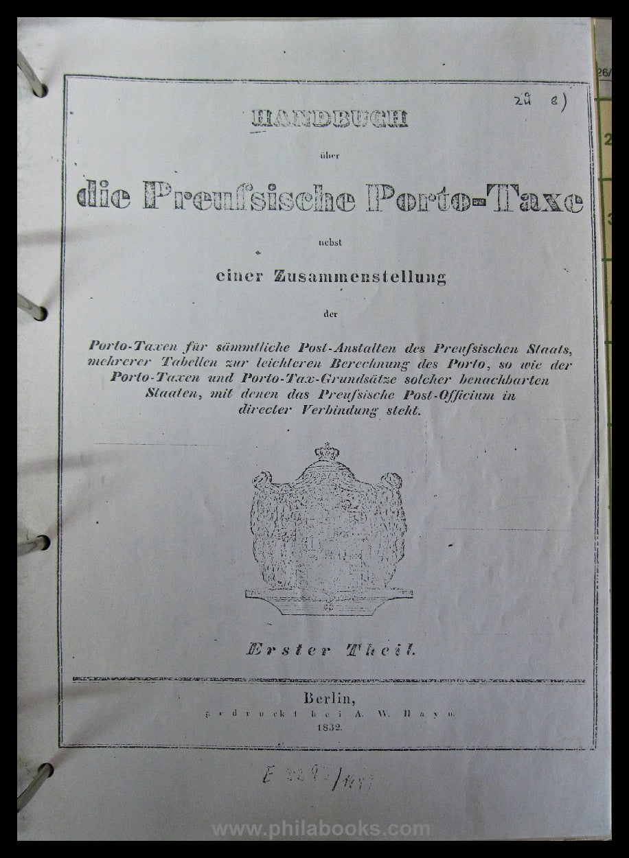Hintze archive, here 3 folders with collector's documents on the classic ...