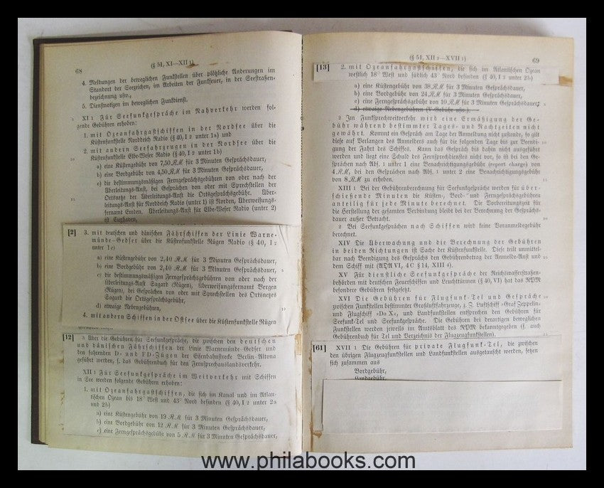 1932, Allgemeine Dienstanweisung für Funkdienst, 1932, 374 S., Geb ...