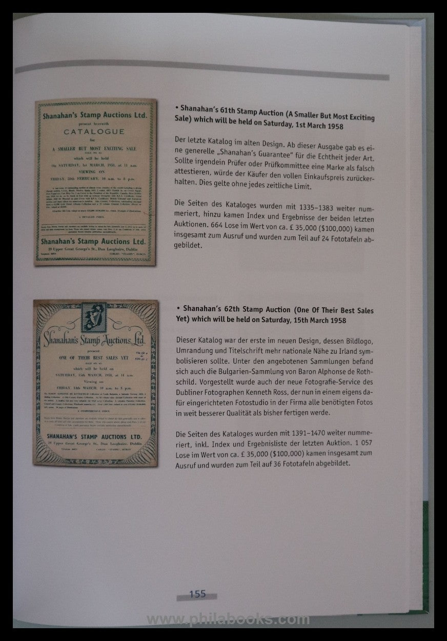 Maassen, W., Dr. Paul Singer &amp; the Story of the Shanahan Auction...