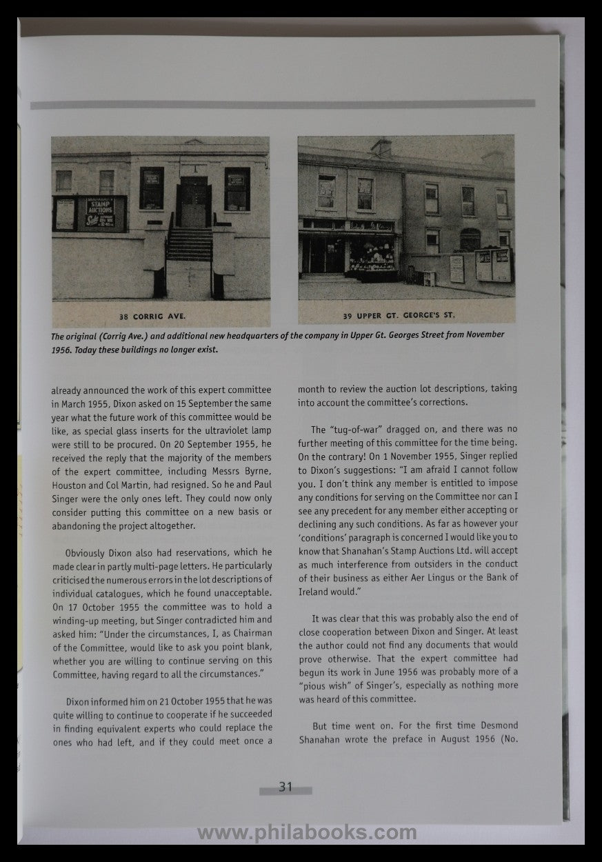 Maassen, W., Dr. Paul Singer &amp; the History of Shanahan Auctions. F...