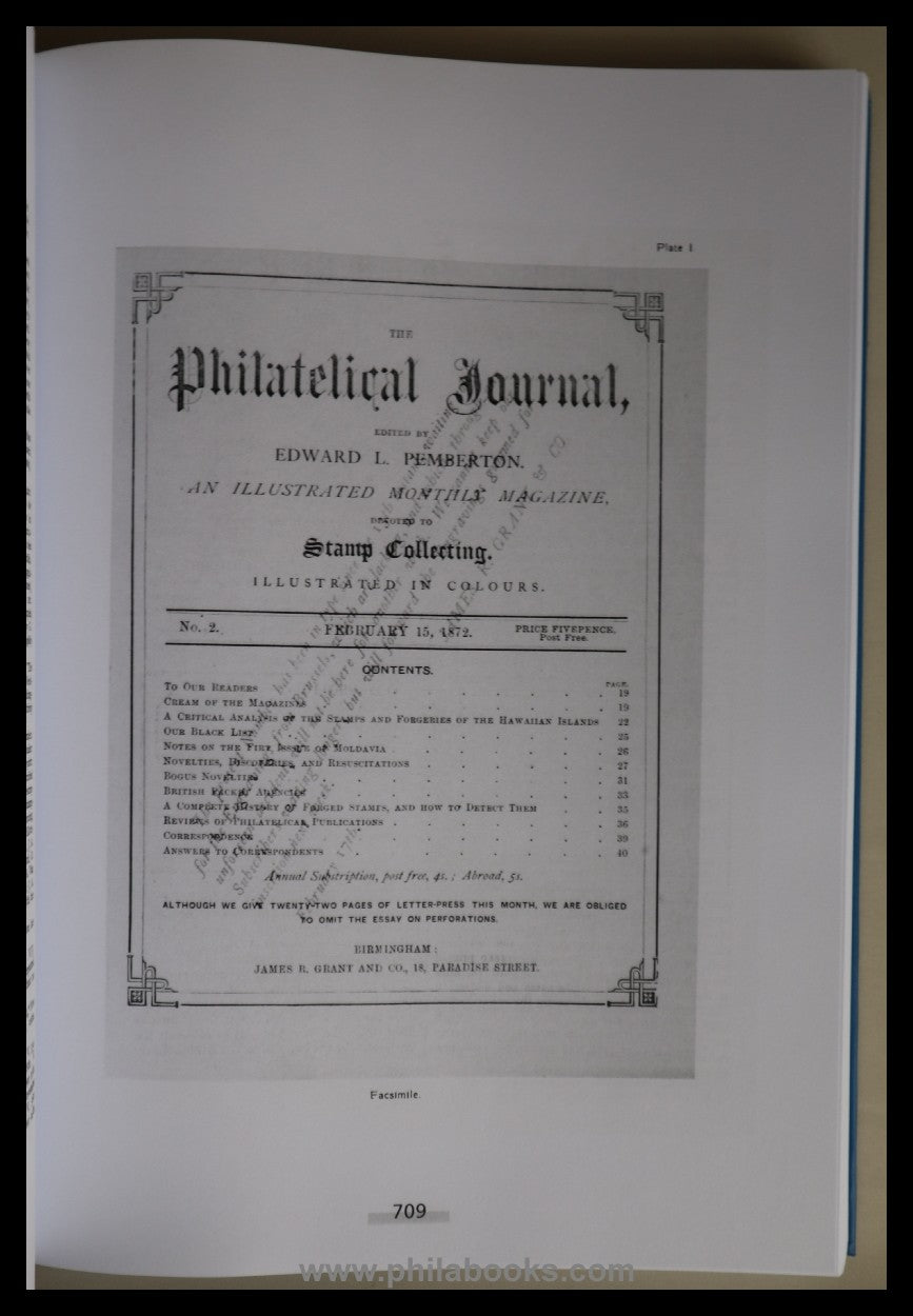 Maassen, W. (Ed.), The Journal of the Philatelic Literature Soci...