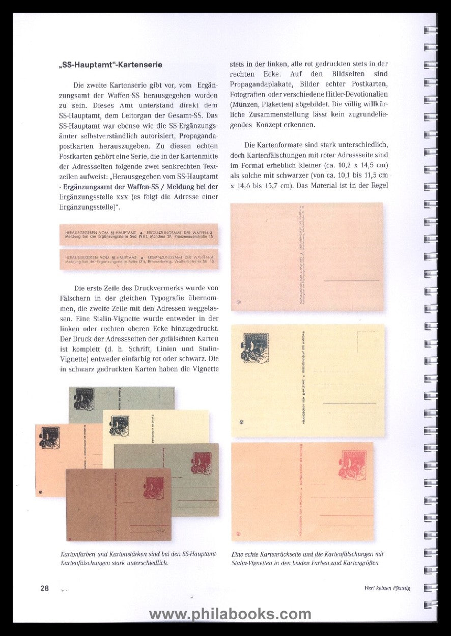 Baldus, W.: German mocking cards and mocking vignettes from the Second World ...