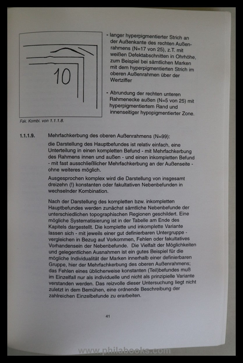Feustel, Dr. P.: Eesti - Estonia, 10-Senti-Päts; Print types and...