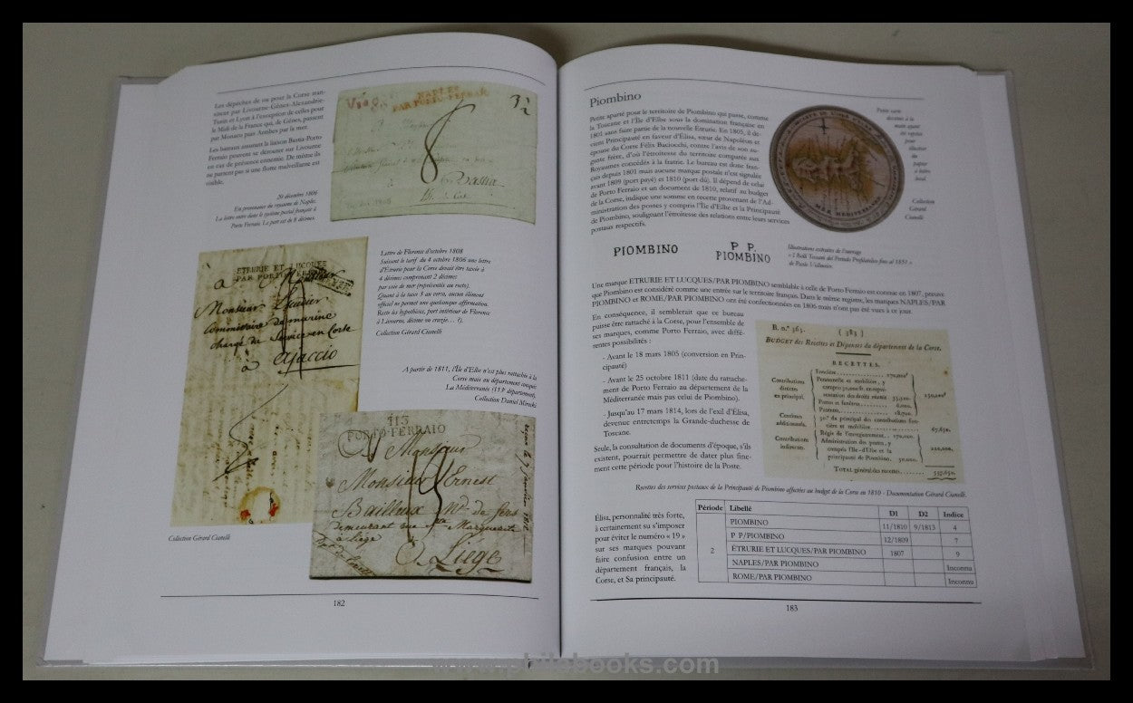 Boule, M., Histoire postale de la Corse, Historique &amp; Catalog, 2 ...
