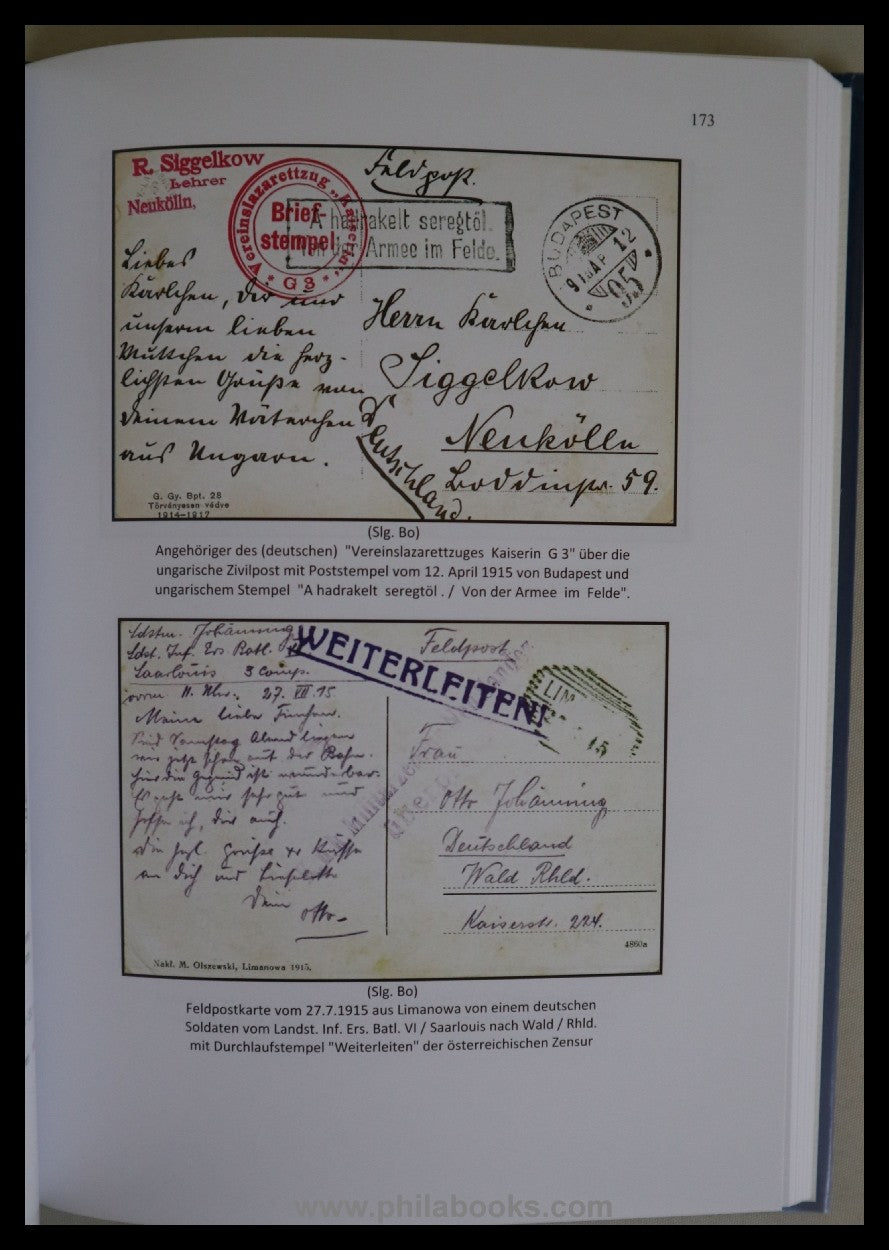 Borlinghaus, H. and others, The German field post in the First World War ...