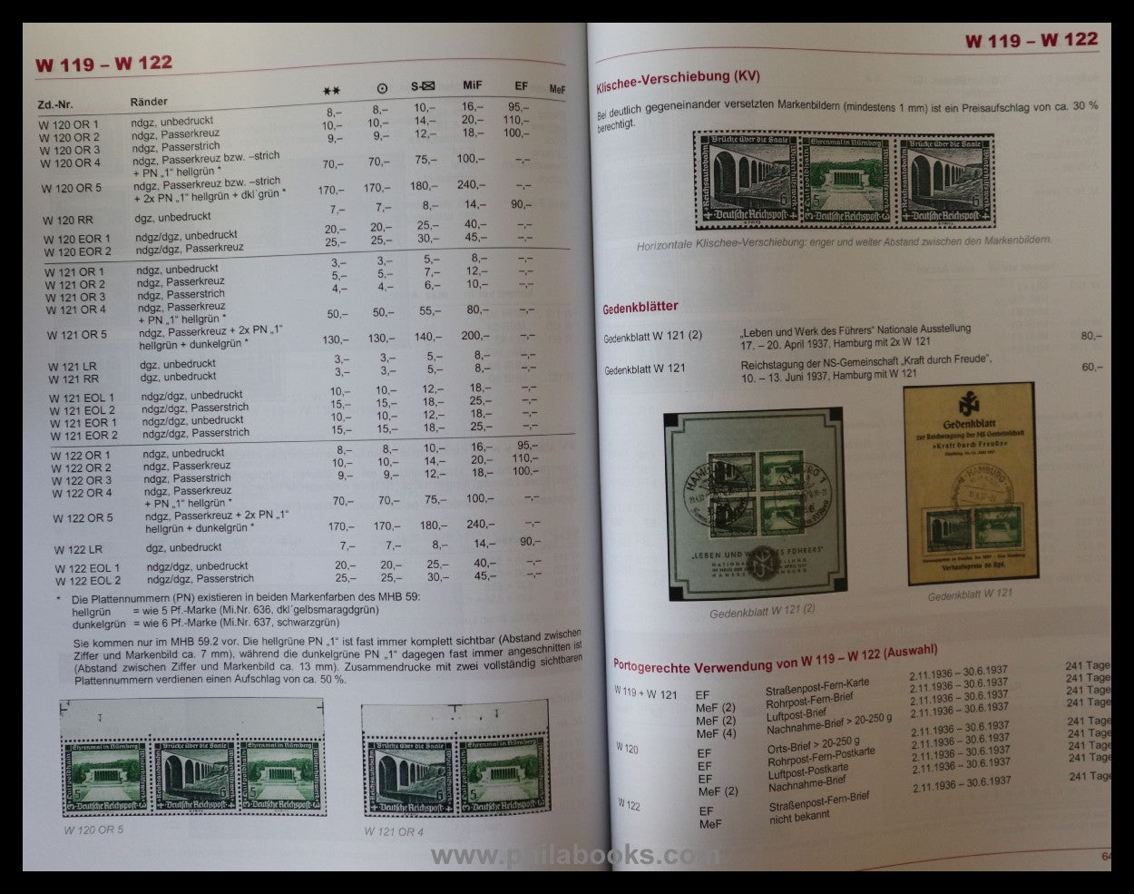 Hettinger, J., Deutsches Reich Zusammendrucke, Michel Handbuch, 1. ...