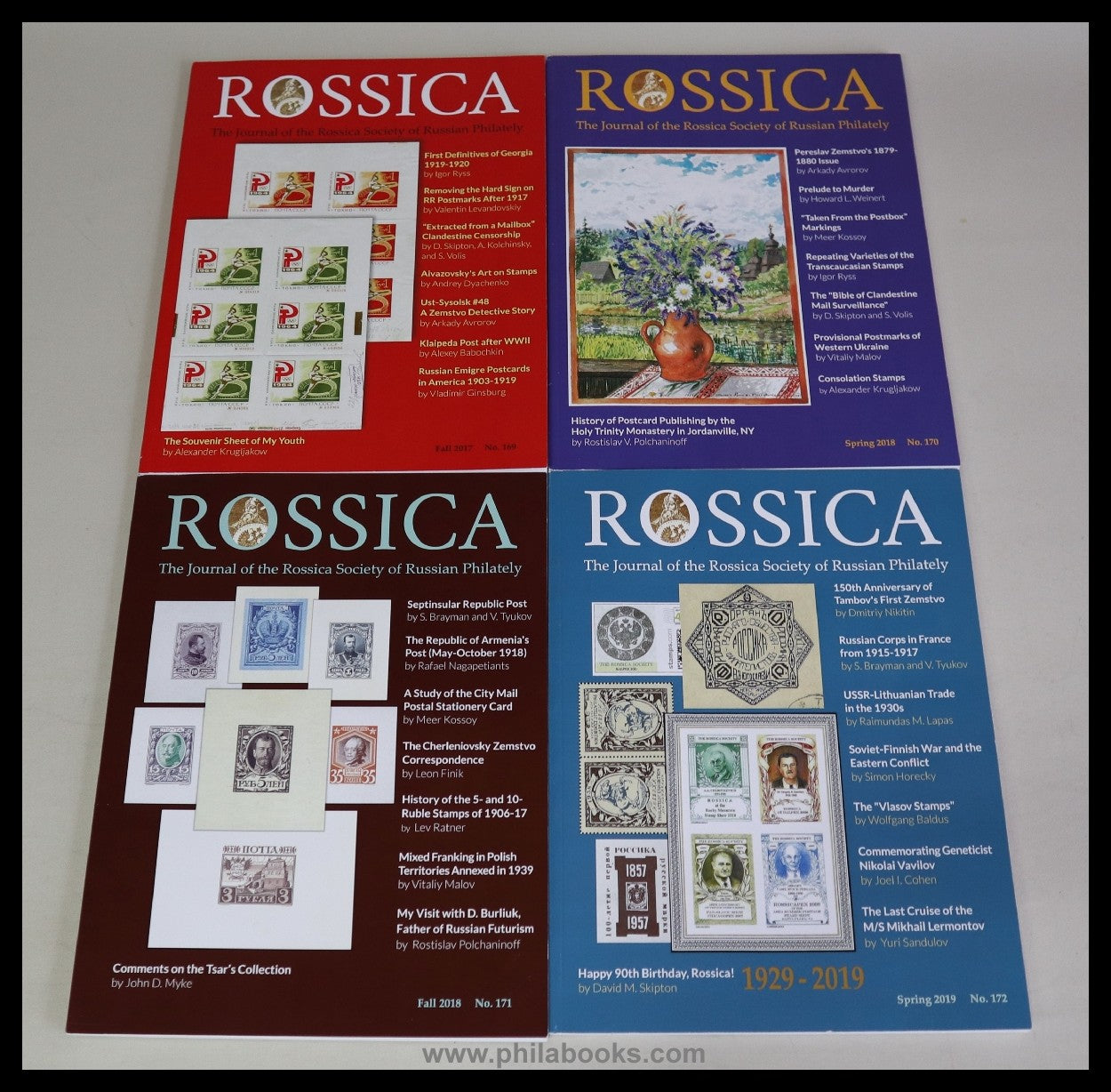 The Journal of The Rossica Society of Russian Philately, hier die  ...