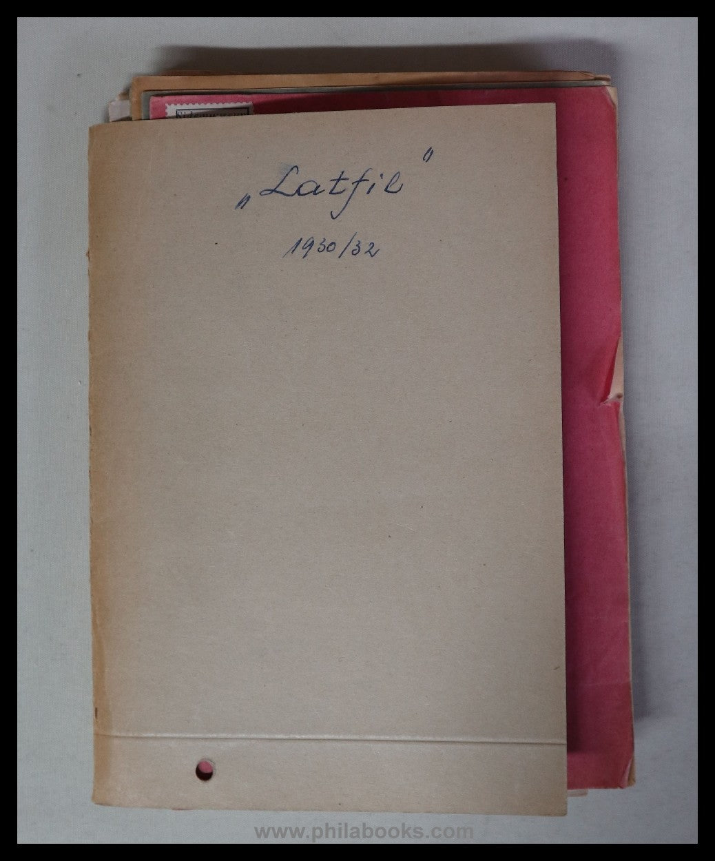Latfil, Internationales Philatelistisches Fachorgan, Libau/Riga, L ...