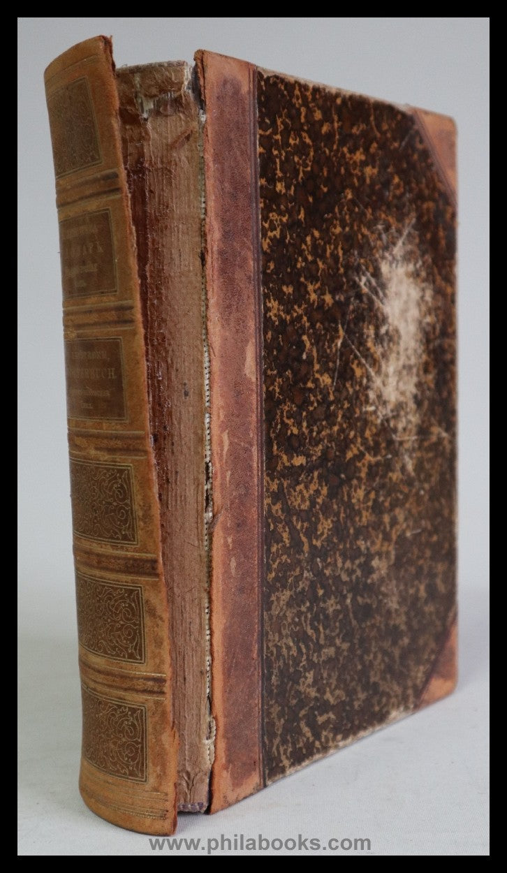 Lenstroem, N., [Riga], Wörterbuch, Deutsch-Russischer Theil, Sonde ...