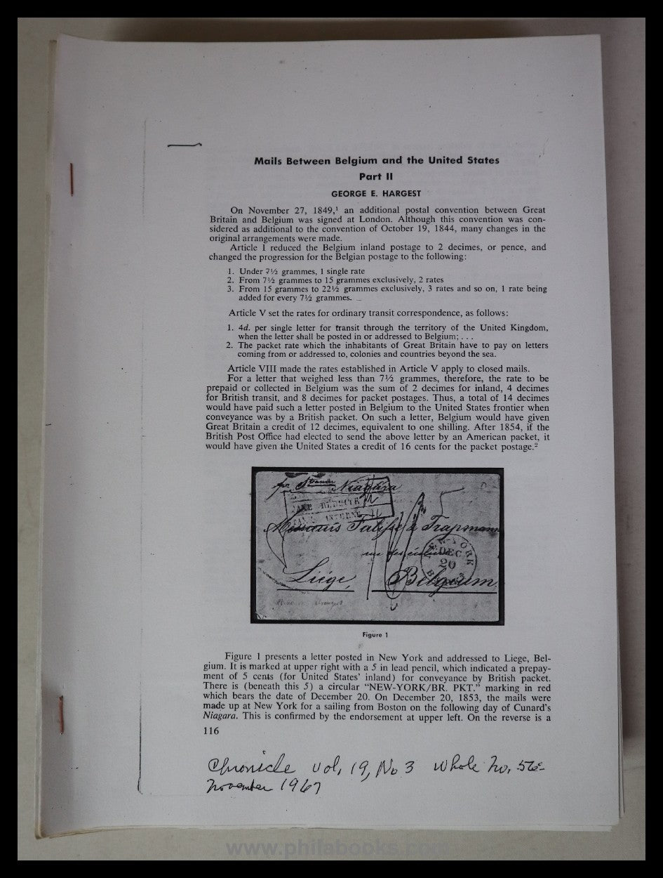 Hargest; George E., here a private collection of 35 neatly kept...