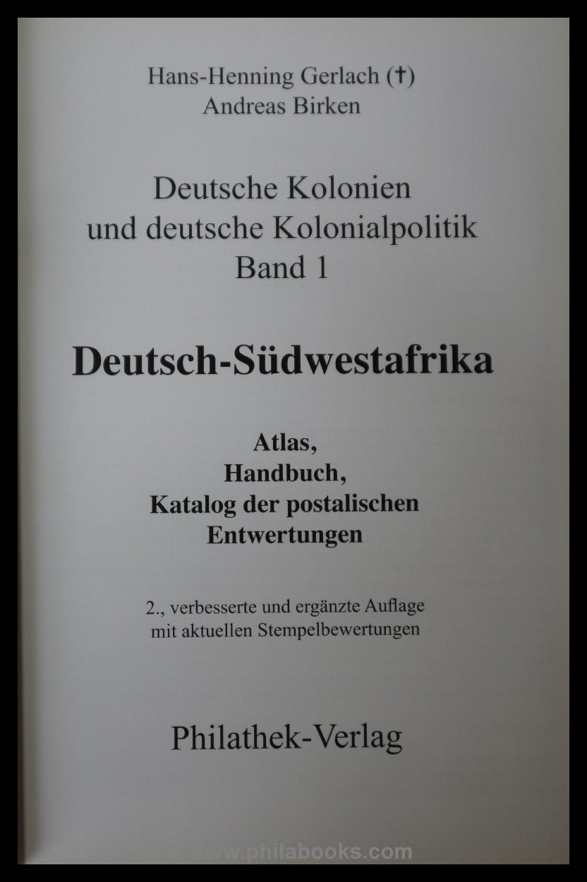 Gerlach, H.-H., /Birken, A., Deutsche Kolonien und deutsche Koloni ...