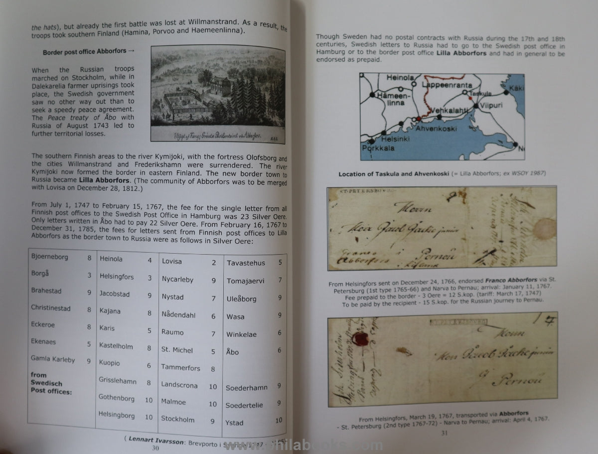 Hess, Dr. Wolf: Postal History Finland, From the early beginnings  ...