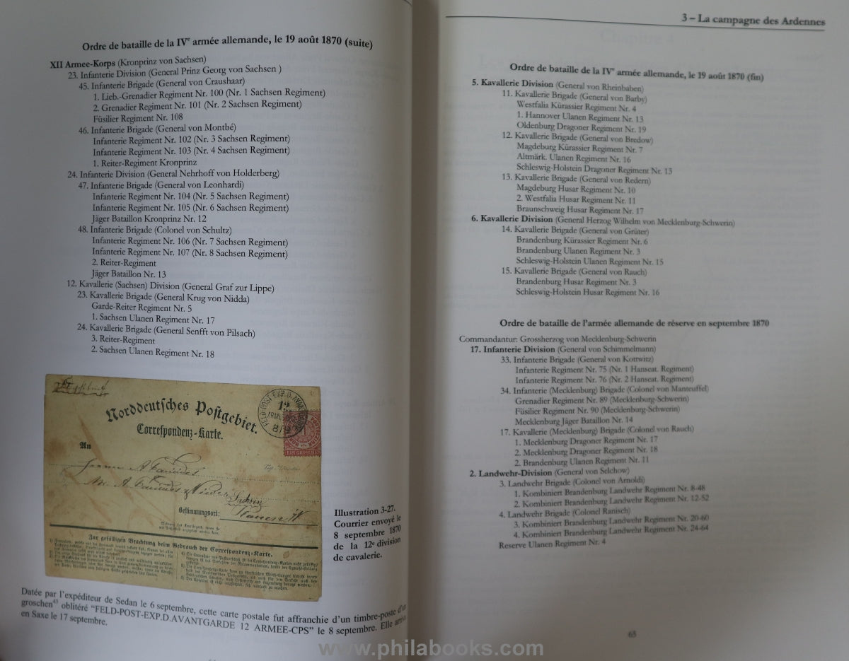 Walske, Steven C.: Les posts aux armées de la franco guerre alla ...