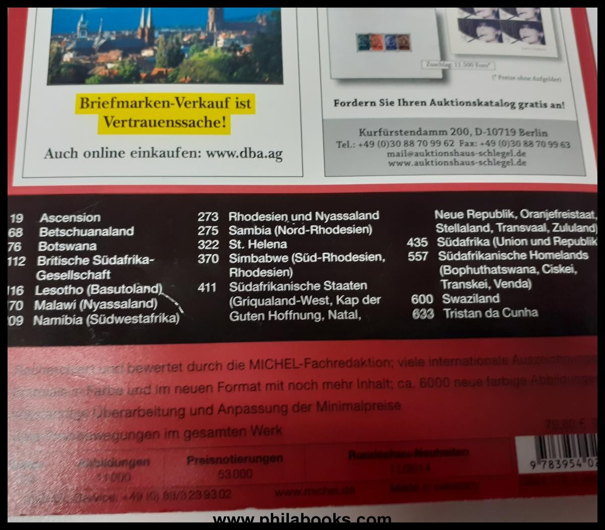 Michel, South Africa 2014/15, color, 697 pages, NP EUR 79.80 in good condition...