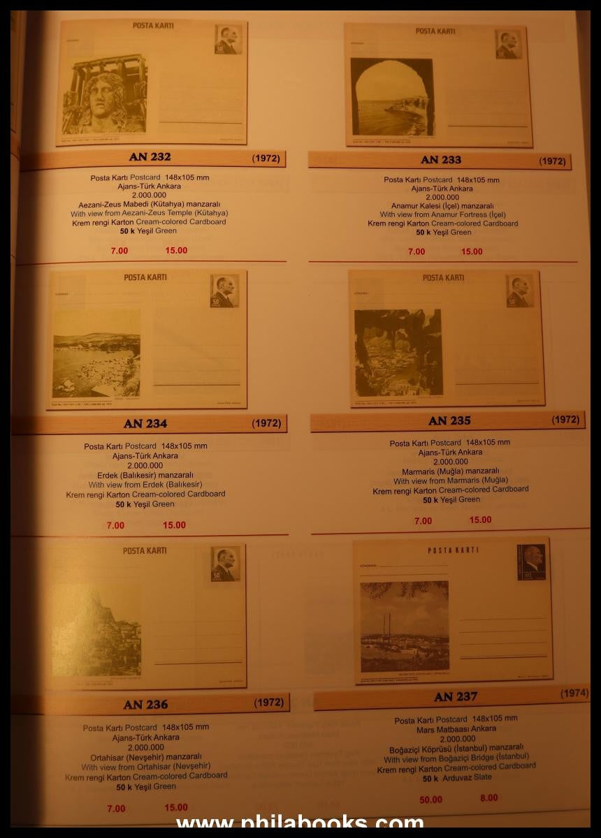 Isfila  2016, Türk Pullari Katalogu/ Turkish Stamps Catalogue 1863 ...