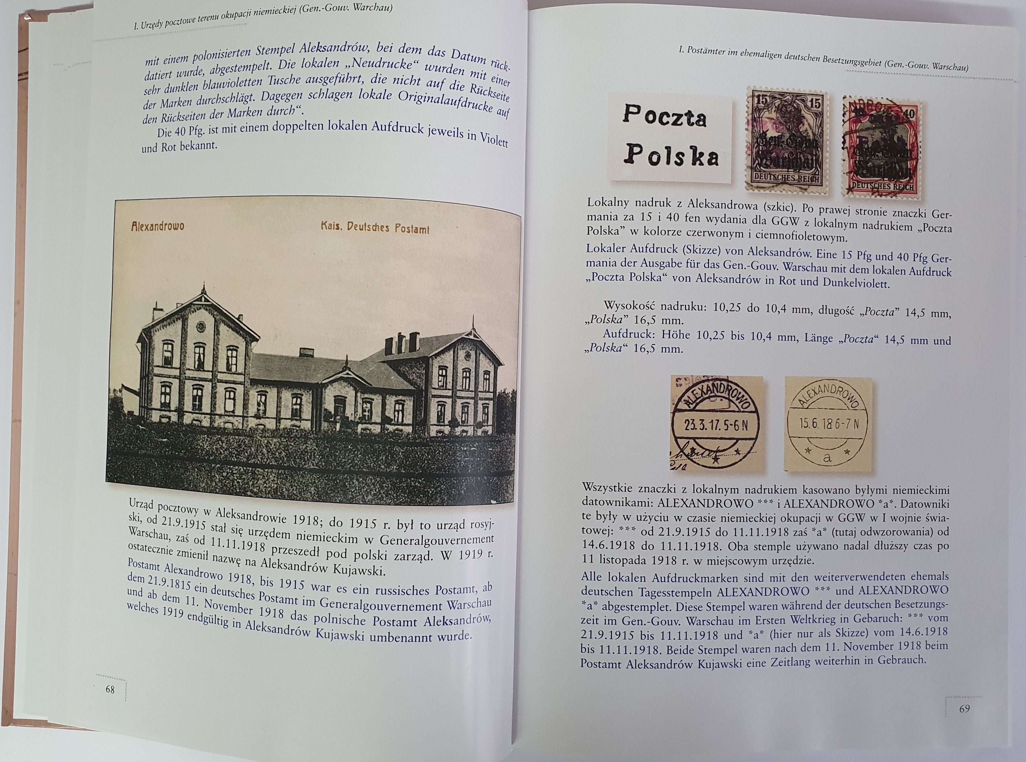 Auleytner, Julian/ Petriuk, Stefan: 
Polnische lokale Aufdrucke 1 ...