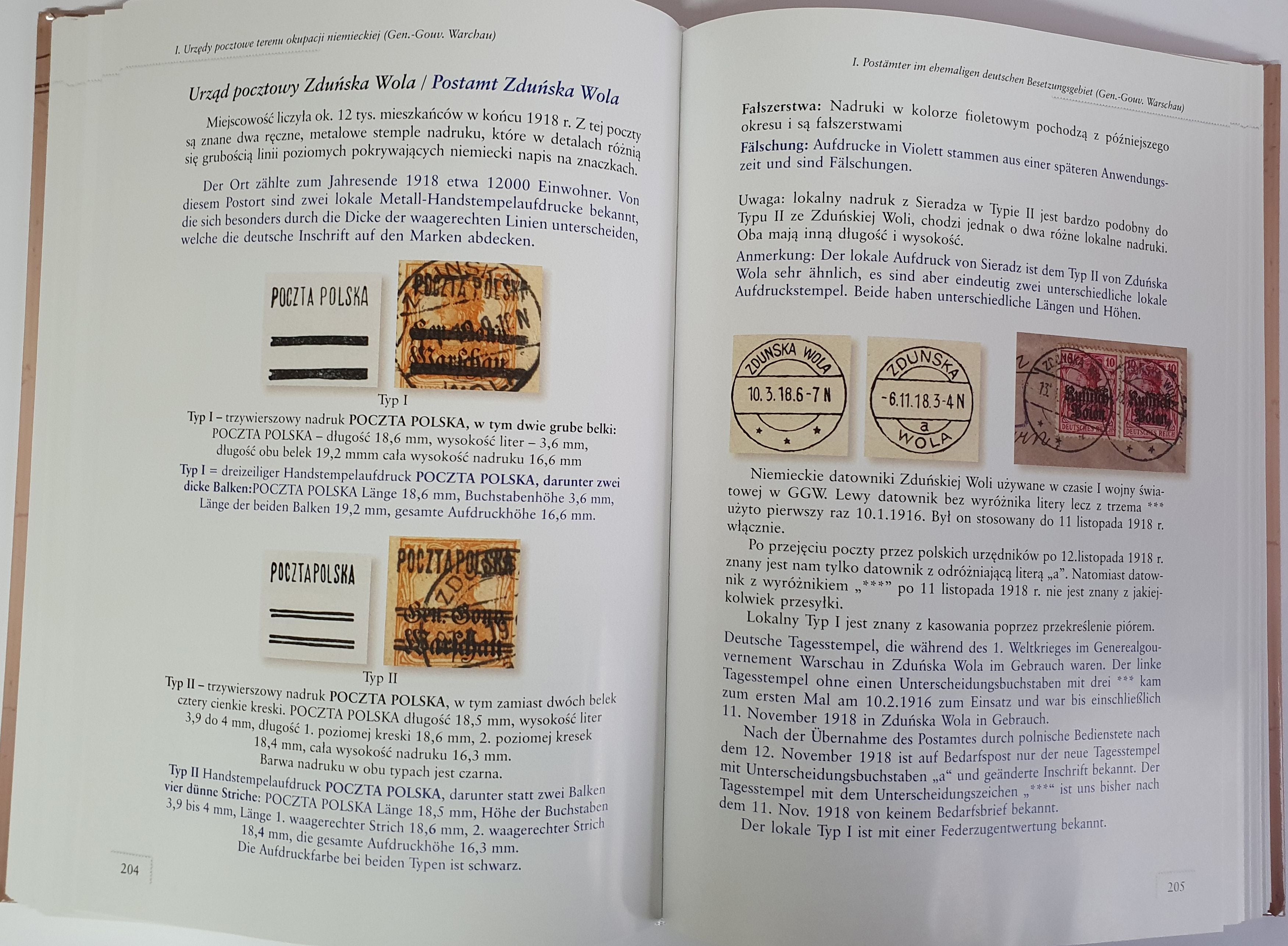 Auleytner, Julian/ Petriuk, Stefan: 
Polnische lokale Aufdrucke 1 ...