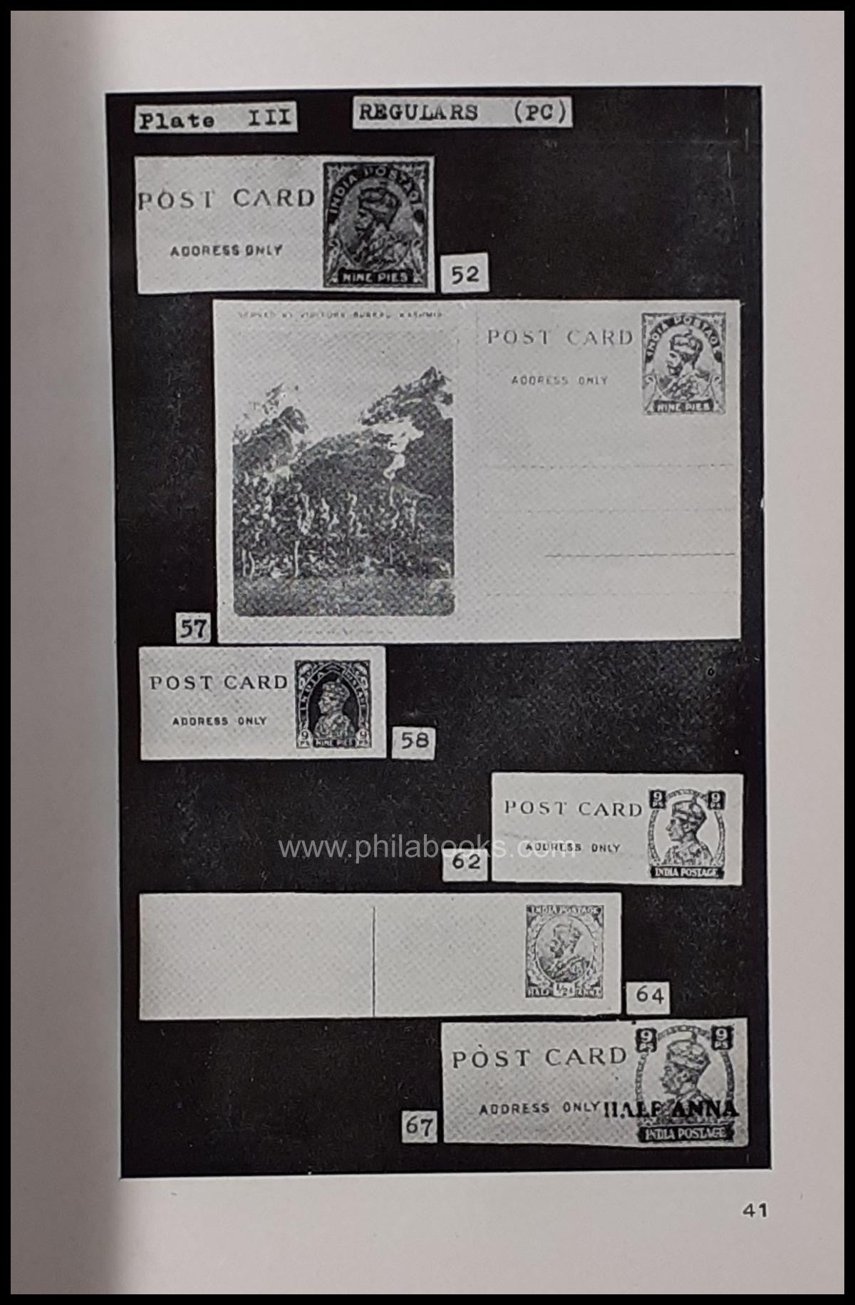 Jhingan M., Post Card Catalog India and Indian States 1879-1979, ...