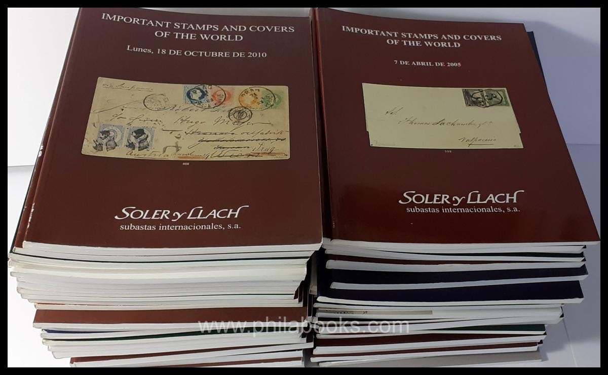 Soler &amp; Llach, Subasta Internacional de Sellos/ Important Stamps a...