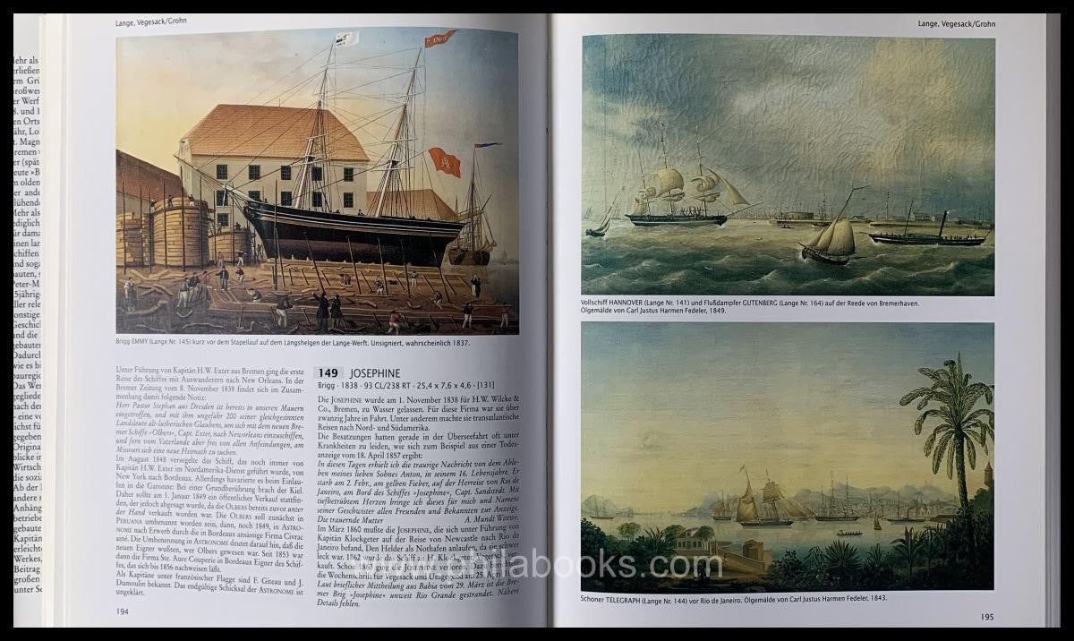 Pawlik P.-M., From the Weser to the World, 2 volumes, published in 1993 ...