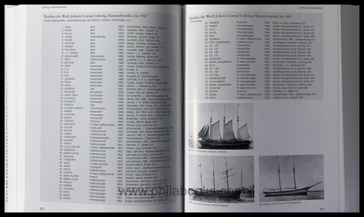 Pawlik P.-M., From the Weser to the World, 2 volumes, published in 1993 ...