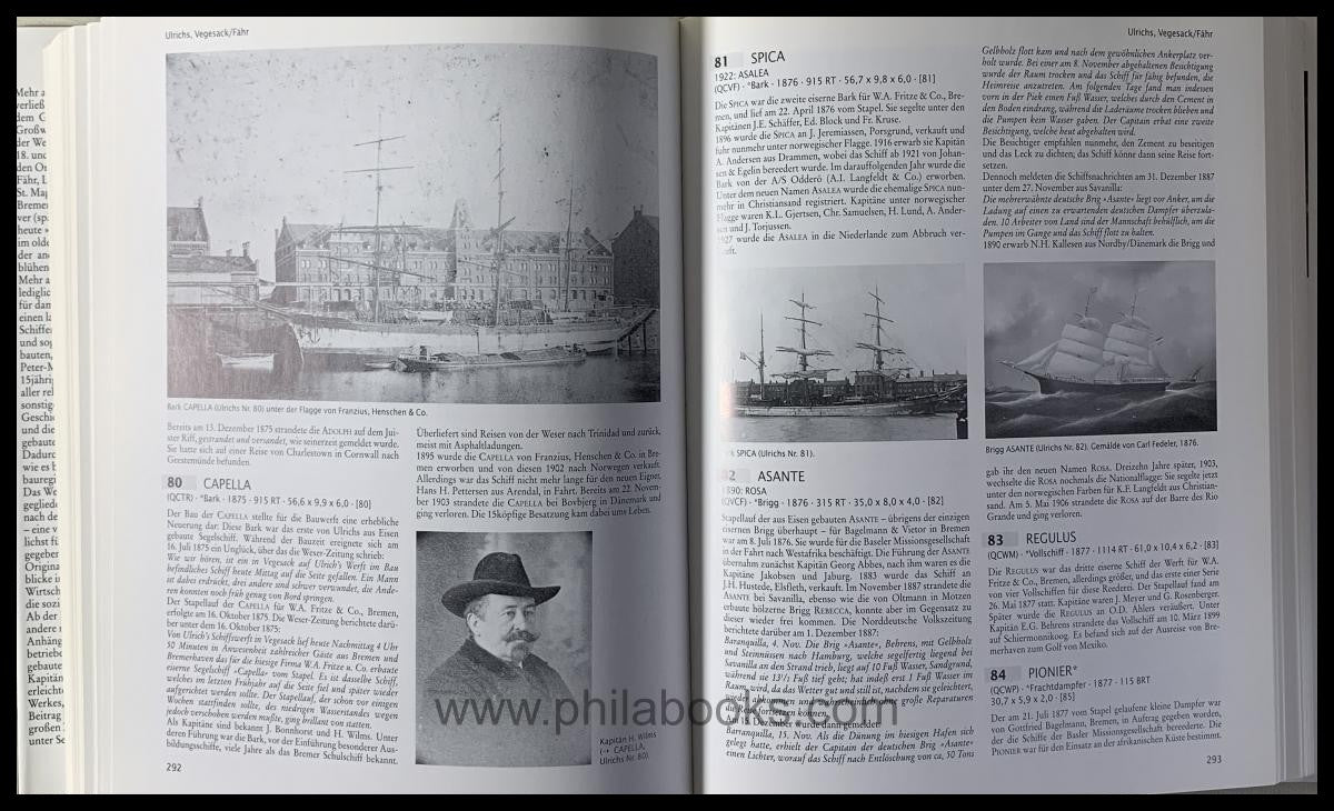 Pawlik P.-M., From the Weser to the World, 2 volumes, published in 1993 ...