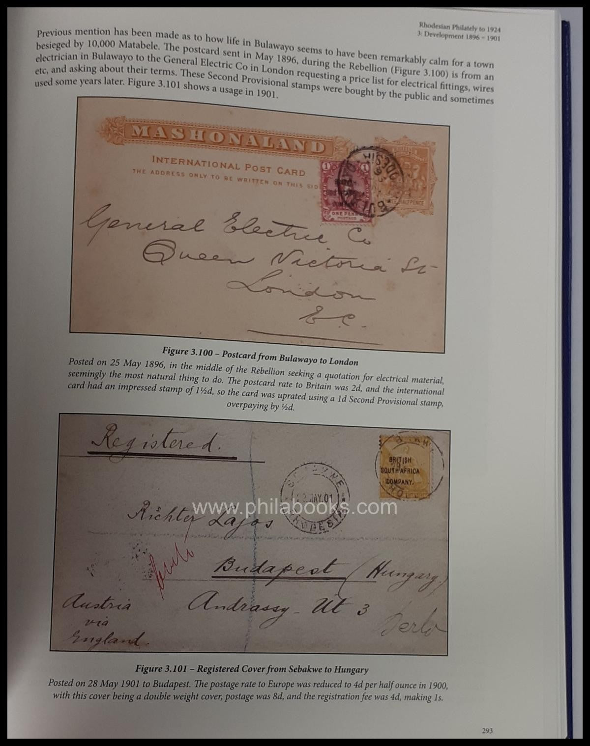 Trotter, B./Hoffman, C./ Flanagan, P. Rhodesian Philately up to 19 ...
