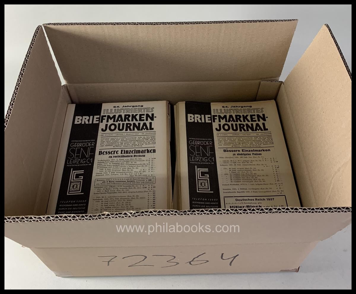 Illustriertes Briefmarkenjournal, 1933 bis Nr 1/2 1943, komplett u ...