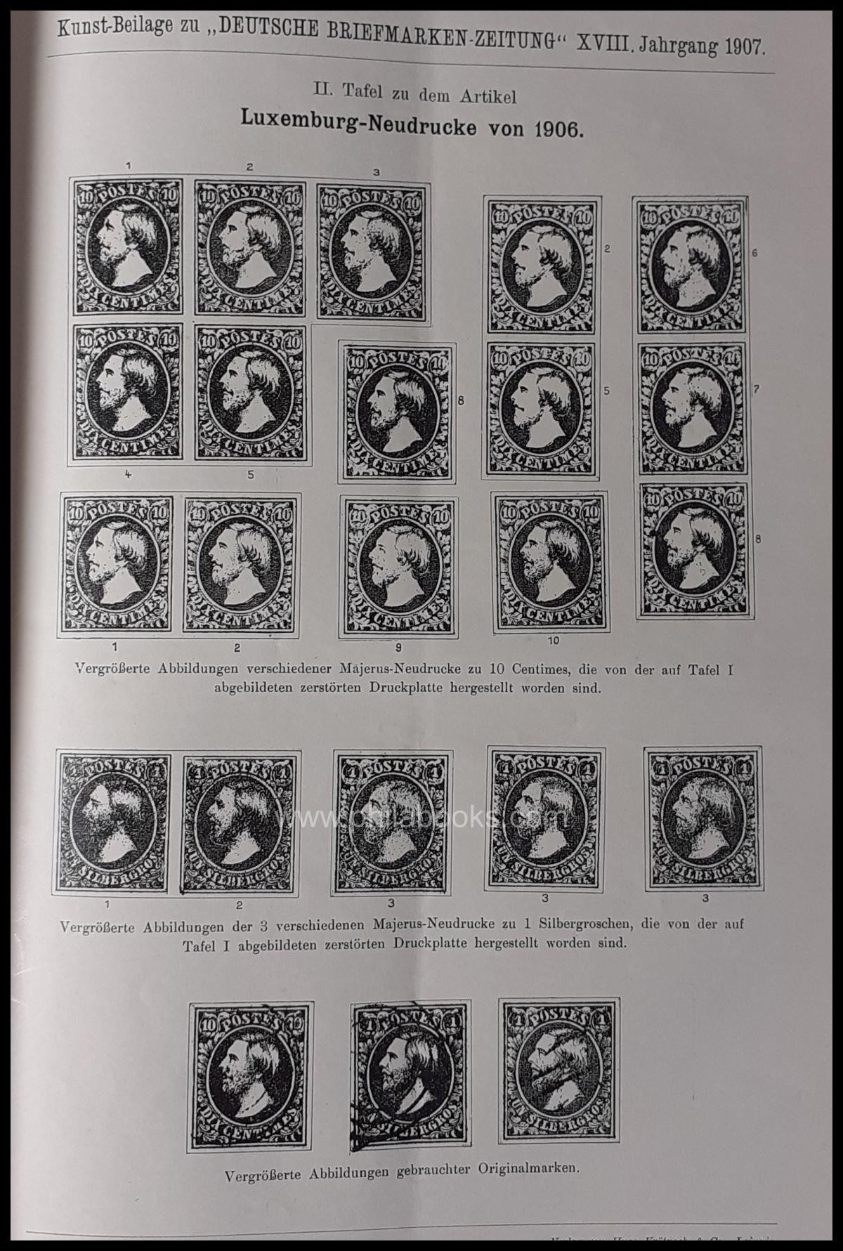 German stamp newspaper, illustrated magazine for postal ...