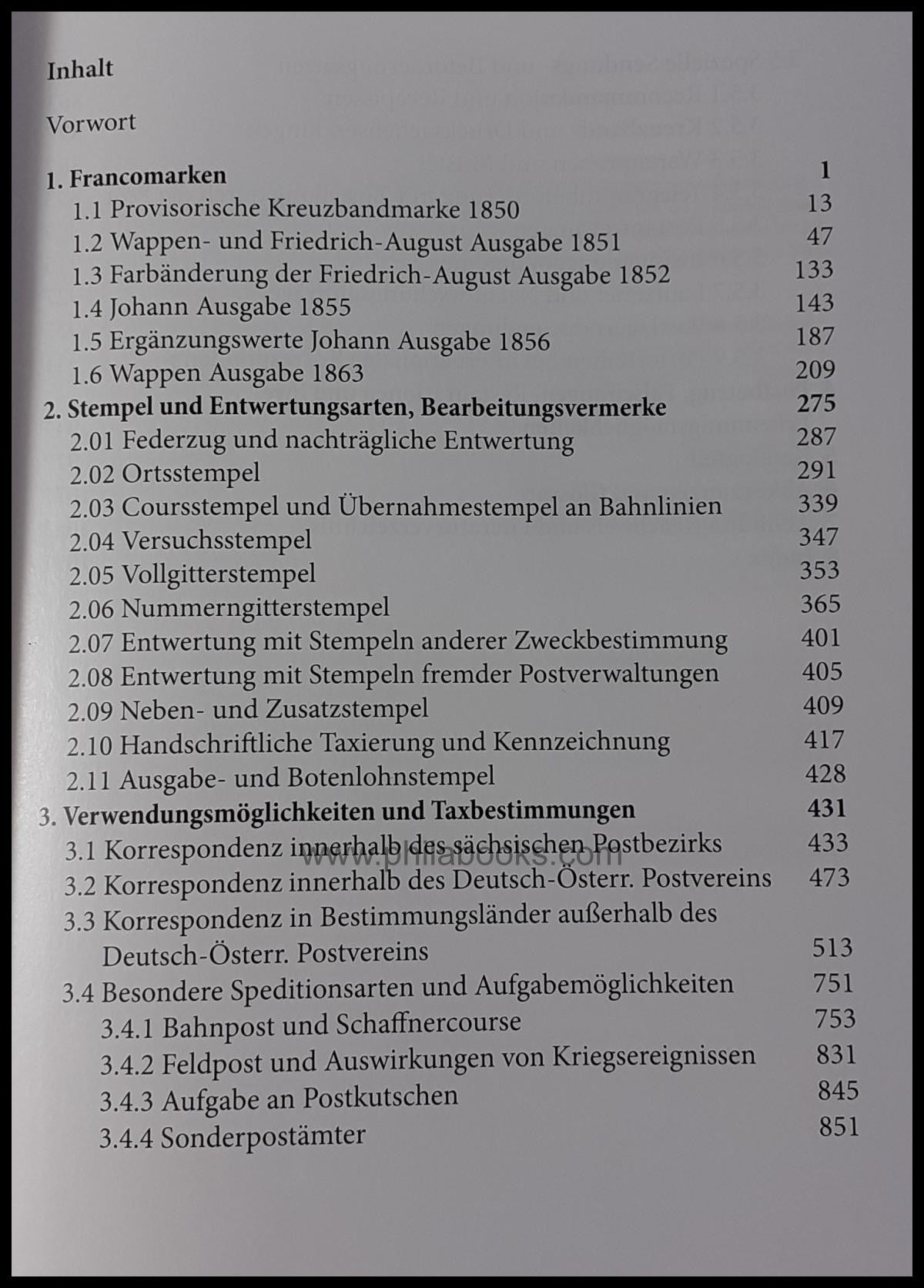 Herbst, Jürgen: Handbook of the Saxon Franco stamps and their ...