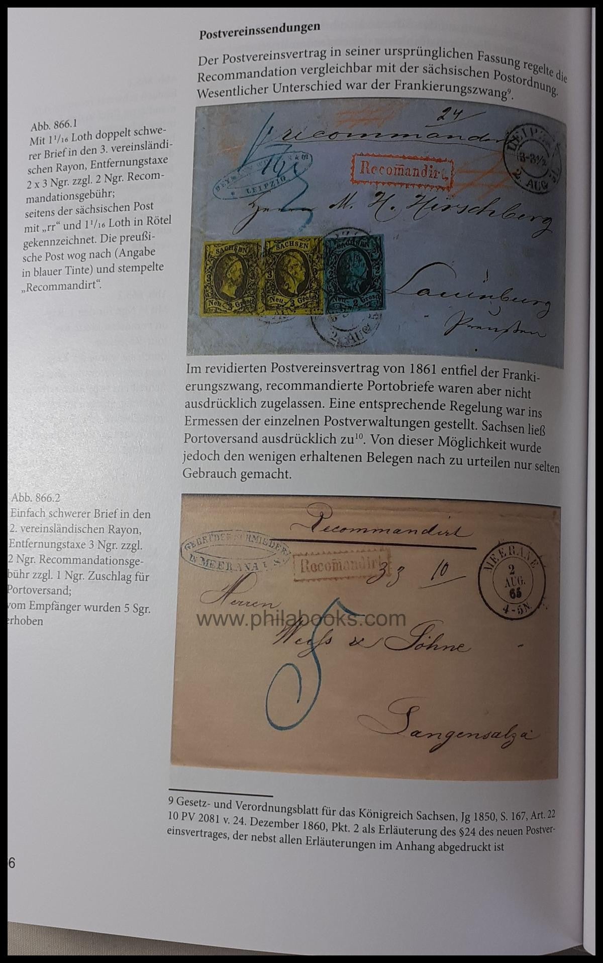 Herbst, Jürgen: Handbook of the Saxon Franco stamps and their ...