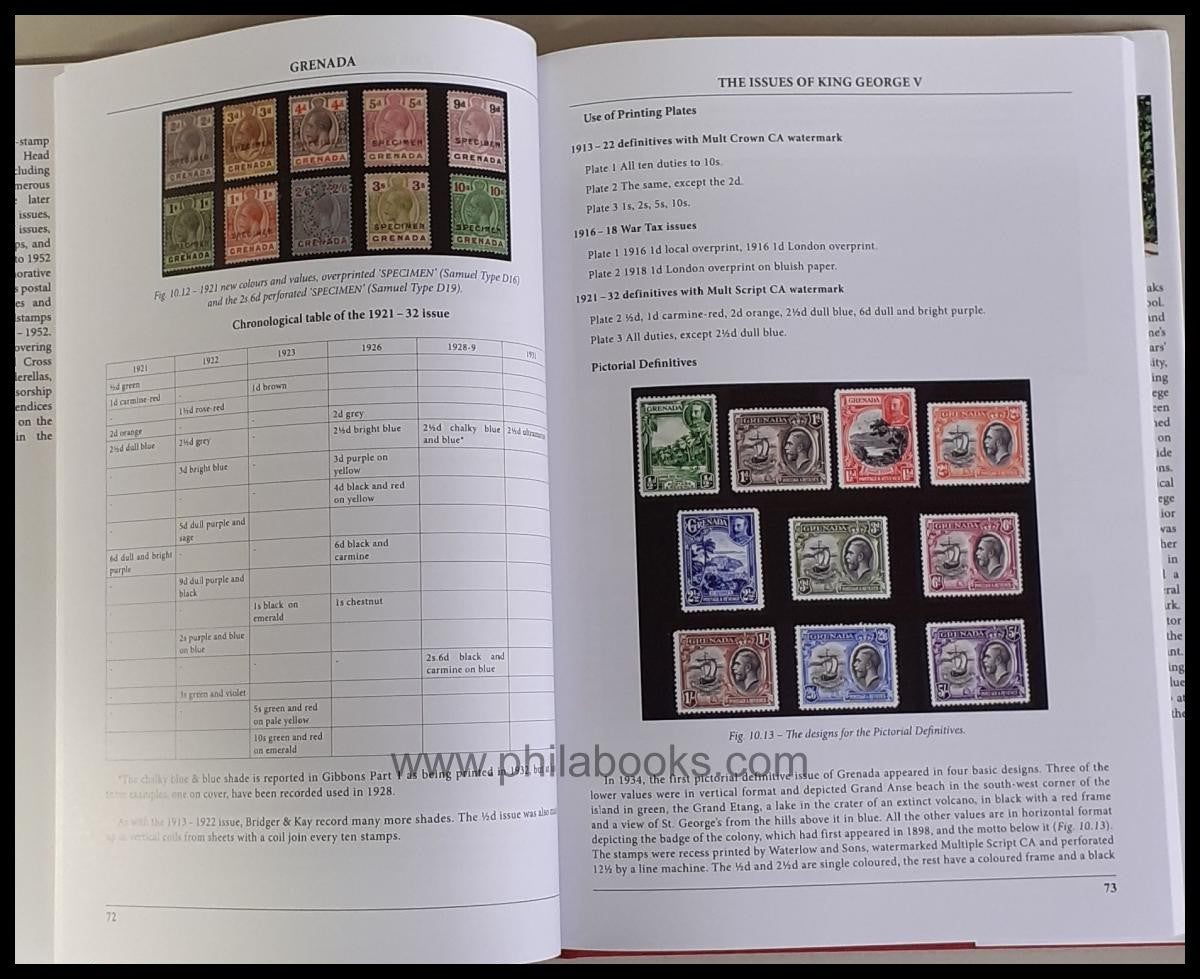 Pearce, T., Grenada, The Stamps and Postal History from 1763-1952, ...