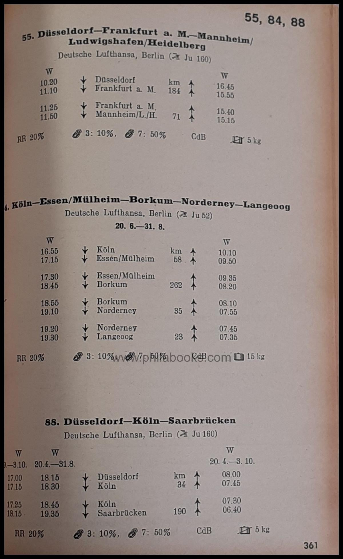 Reichsluftfahrtministerium unter Mitarbeit der Deutschen Lufthansa ...