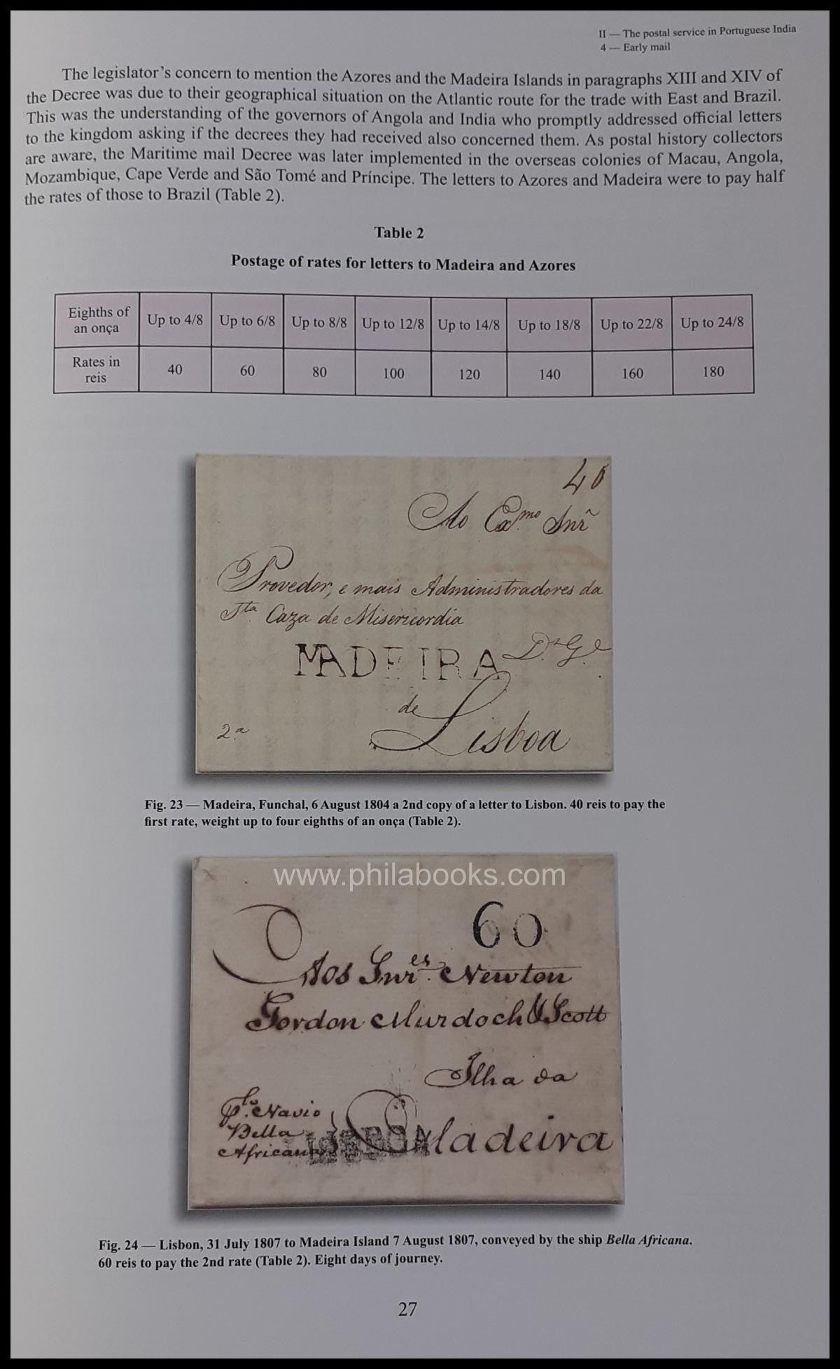 Barreiros, Luis &amp; Eduardo: Portuguese India, Postal History and the ...