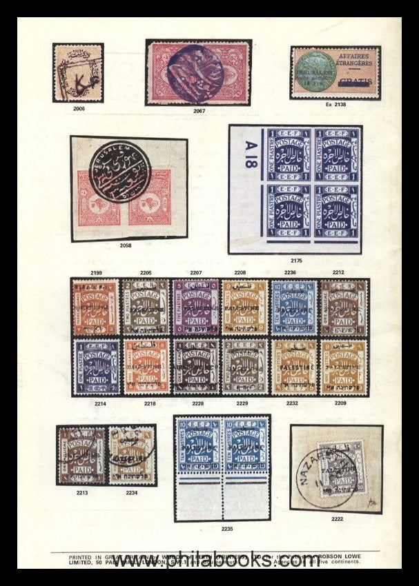 RobsonLowe, Auktion, 1969-10 'Vernon'