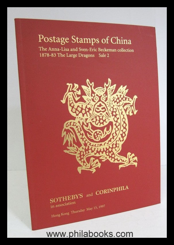 Sothebys/Corinphila, auction ex 001-003, 1996/1997 'Beckeman', China