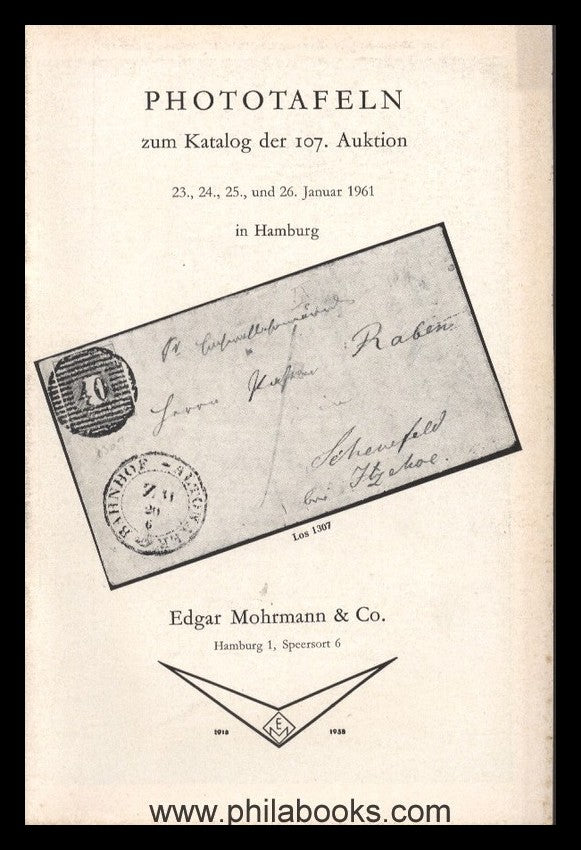 Mohrmann-München, Auktion 107, 1961-01, #ad, Baden, Hawaii