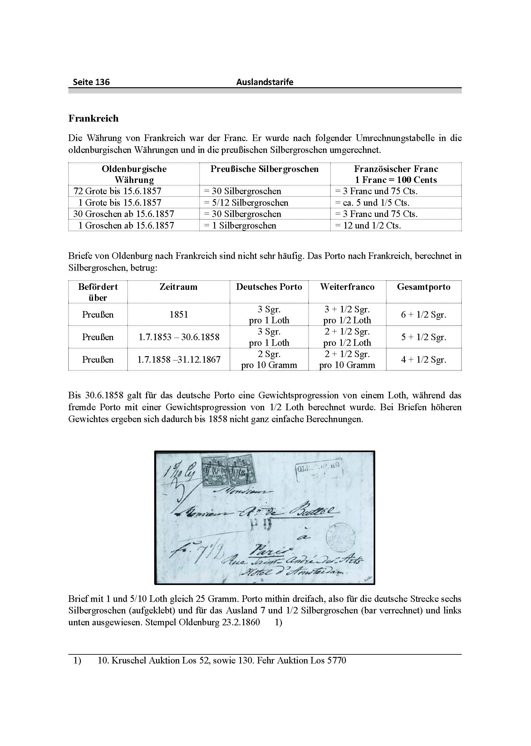 Berger, Florian: "Oldenburg-Philatelie 1852 - 1867"