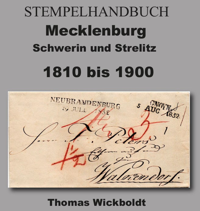 Wickboldt, Thomas: Stempelhandbuch Mecklenburg (Nur gegen Vorbestellung!)